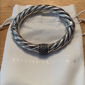 David Yurman Starlight Diamond Cable Bracelet